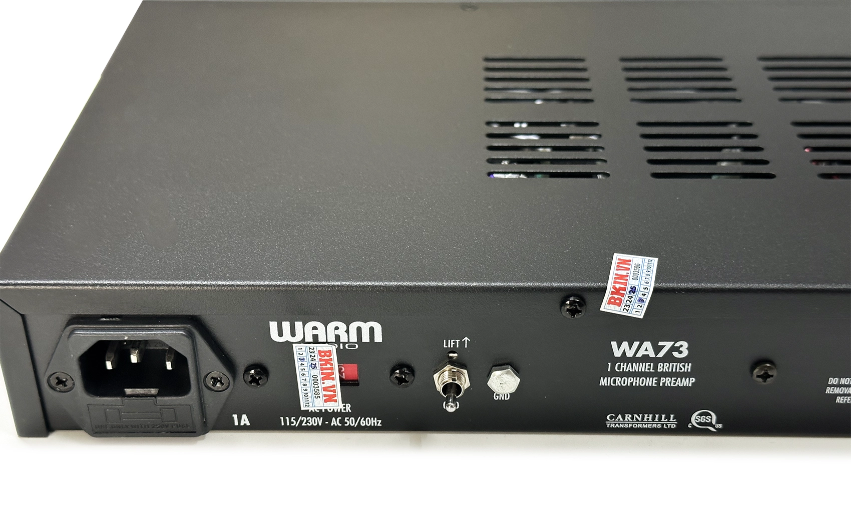 Warm Audio WA73 Single cam nguon