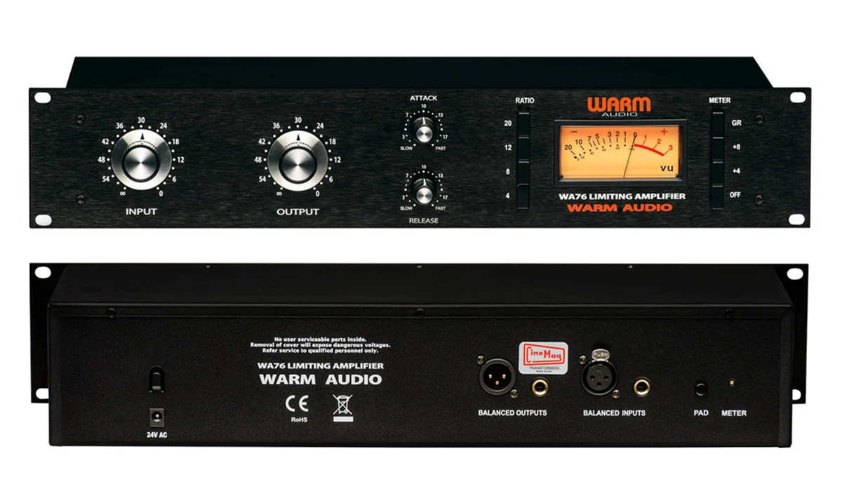 Warm Audio WA76 Discrete FET Compressor 1 Warm Audio WA76 Discrete FET Compressor 1