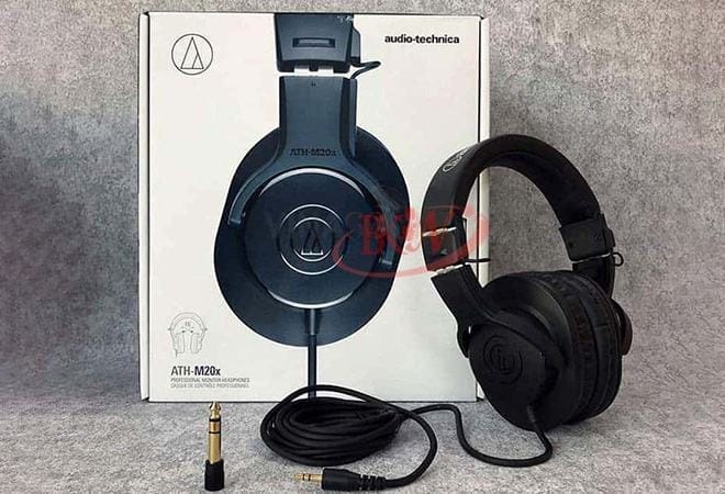 Tai nghe kiểm âm Audio-Technica ATH M20x Chính Hãng Mới Nhất 1 audio technica ath