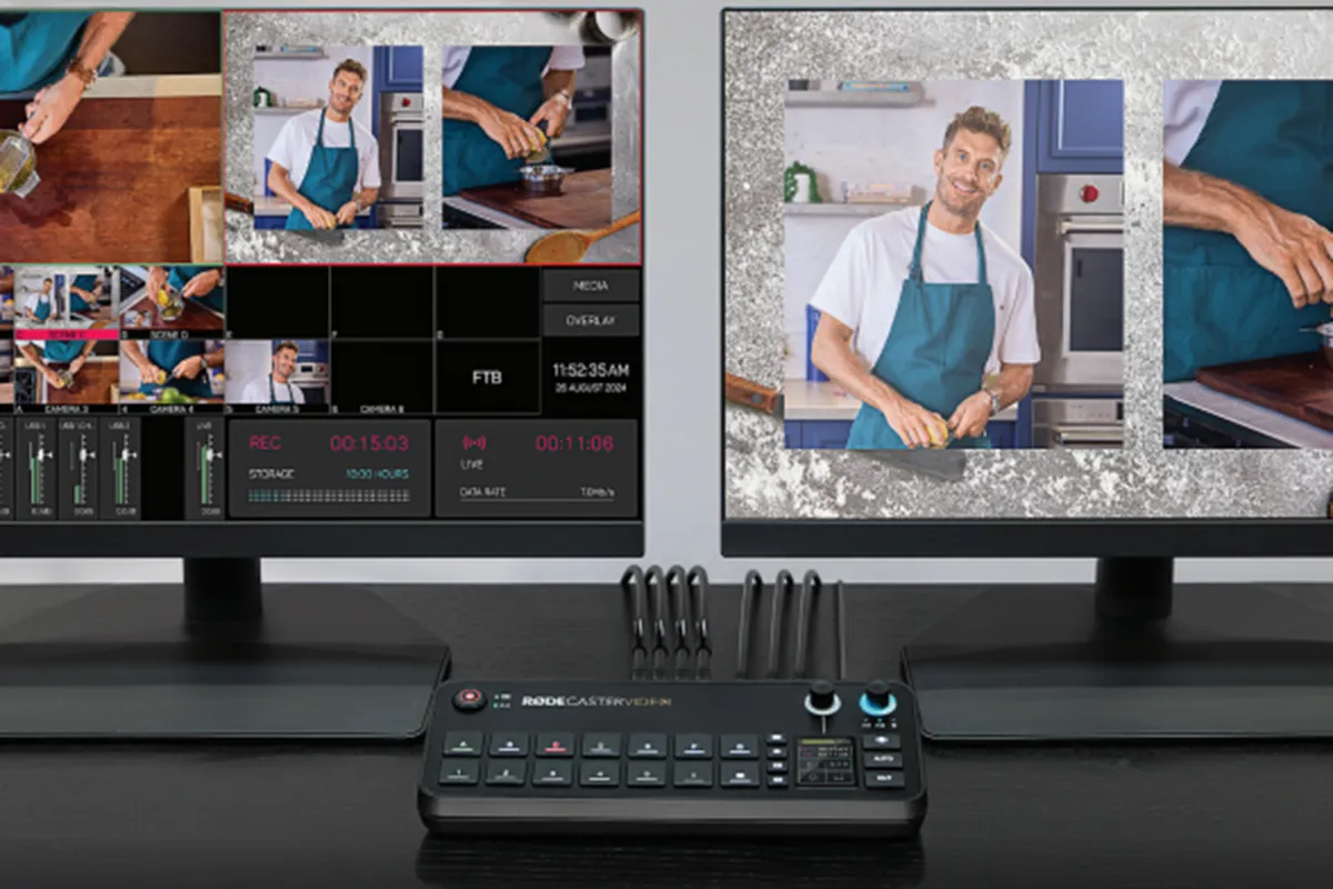 Rode Rodecaster Video Bàn Trộn Hình ảnh 6 ban tron hinh anh Rode Rodecaster