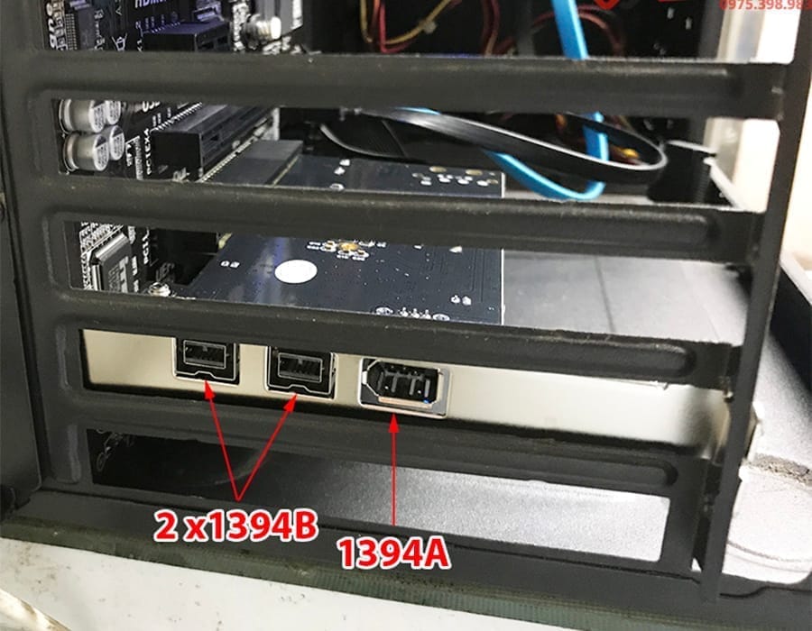 card pci 1394b firewire