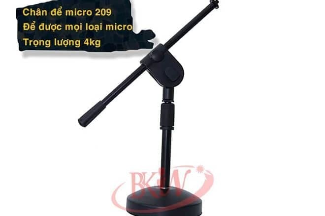 Chân micro để bàn lớn 209
