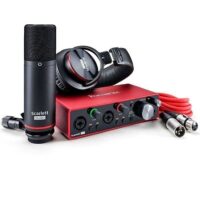 combo focusrite scarlett 2i2 gen 3