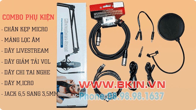 combo livestream bo phu kien kem theo