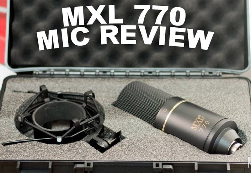 Micro thu âm MXL 770 chuyên nghiệp 1 danh gia mxl 770