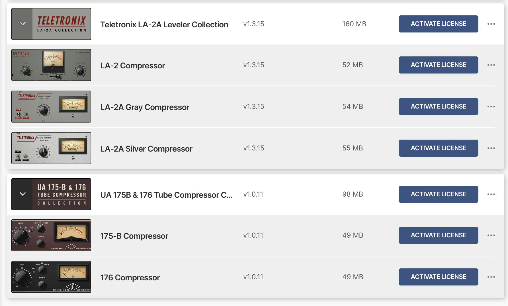 goi plugin uad native chuyen dung mix nhac 34 plugin 2