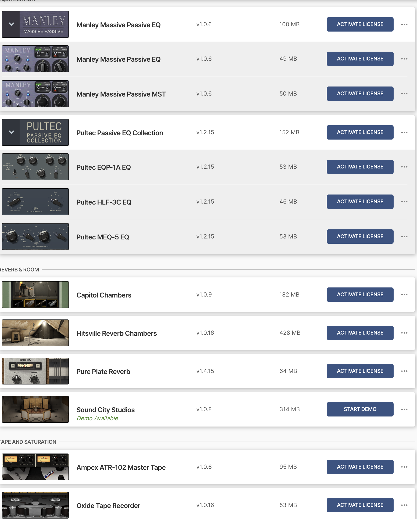 goi plugin uad native chuyen dung mix nhac 34 plugin 4