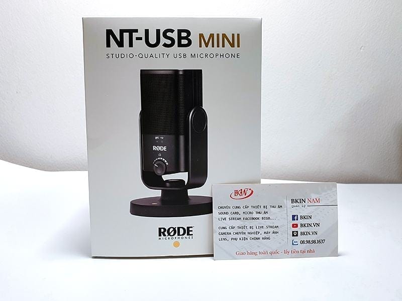 hop micro rode nt usb mini