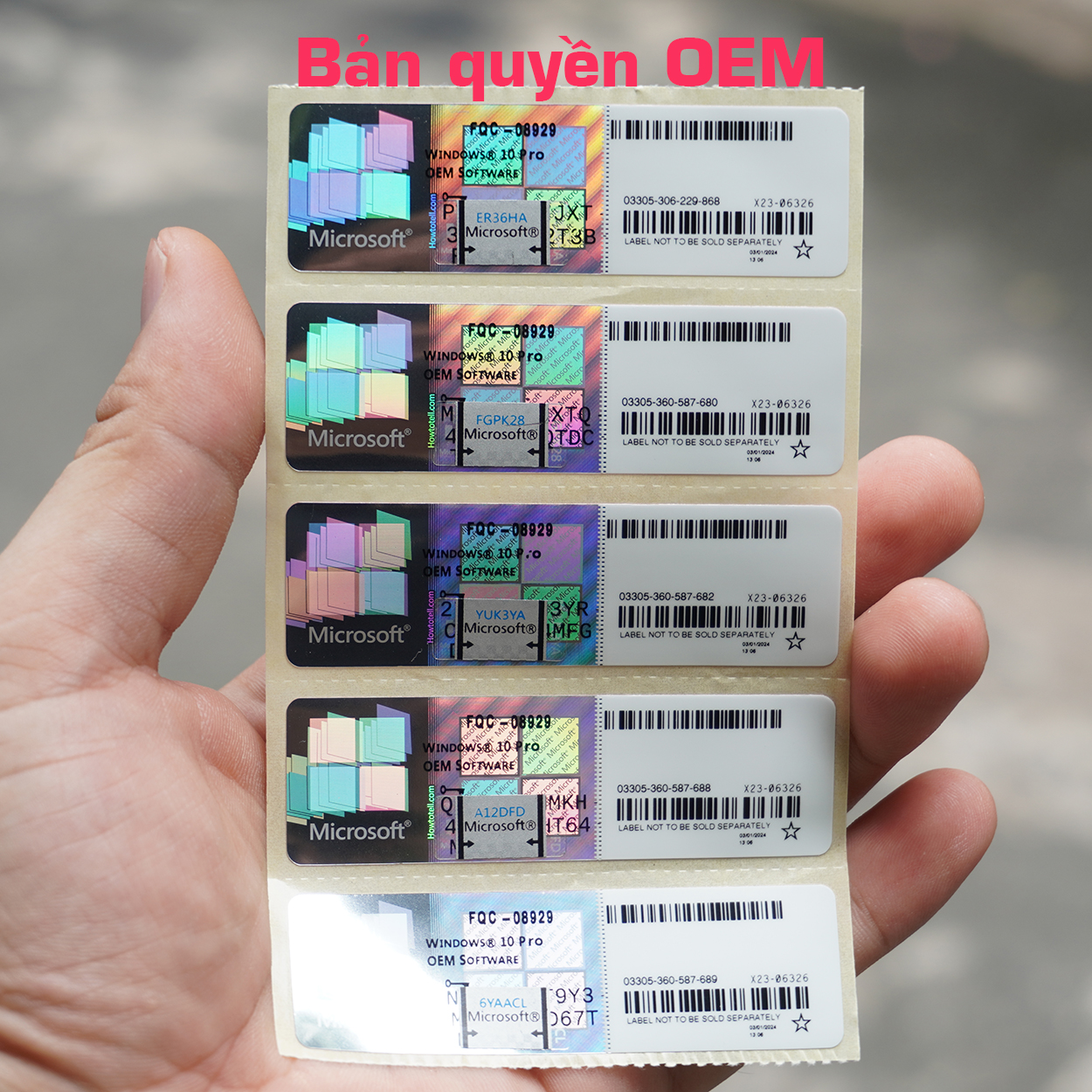 Mua Key Windows 10/11 Pro Chính Hãng - Kích Hoạt Sau 5 giây - Bản Quyền 1 key win ban quyen