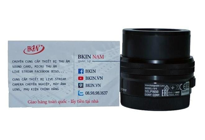 Lens kit Sony 16-50mm F3.5-5.6 OSS cũ