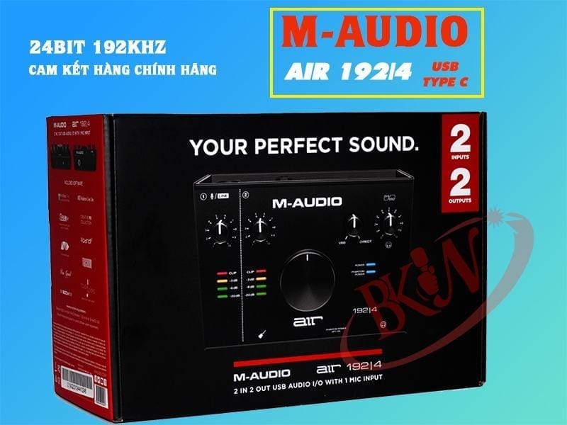 Sound card M audio Air 192x4 chính hãng 1 m audio air