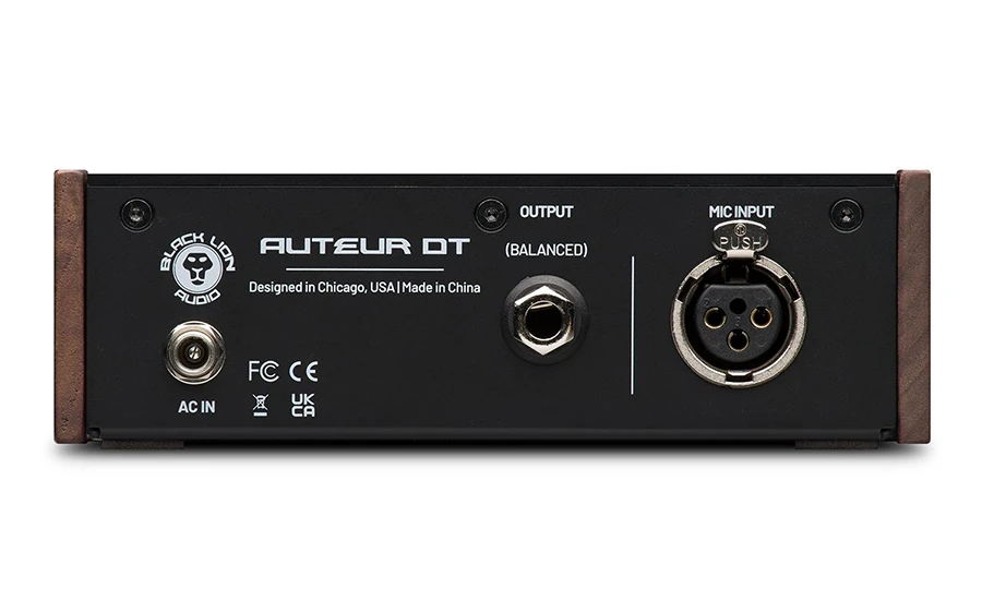 Preamp Black Lion Audio Auteur DT mặt sau