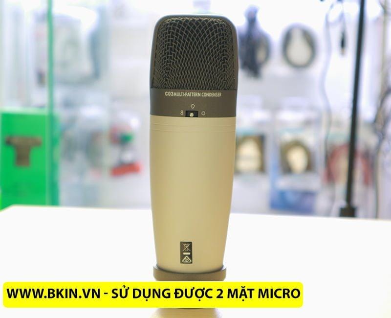 Micro thu âm samson C03 2 micro samson c03 hai mat