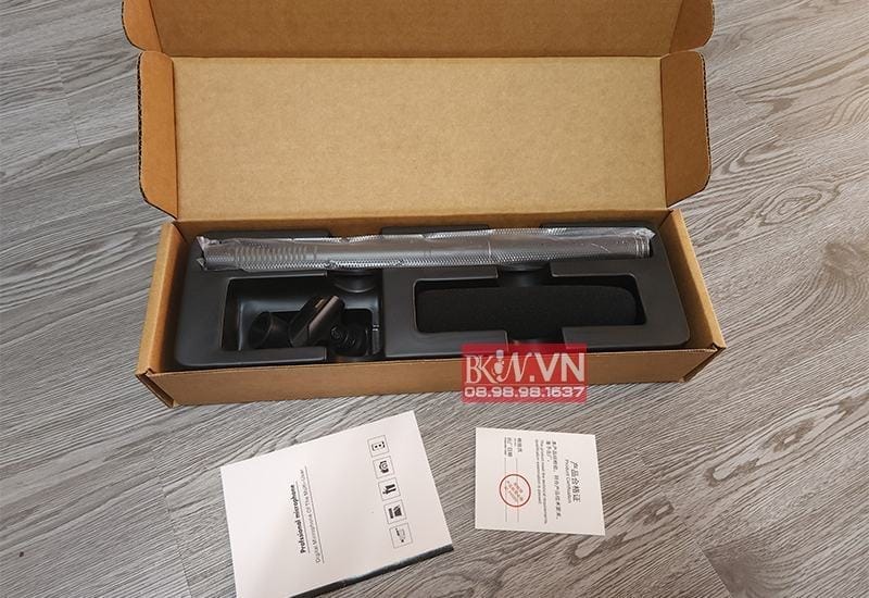 Micro phỏng vấn SONY ECM NV2 + 2 micro sony nv2 hop san pham