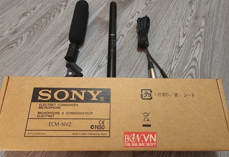 Micro phỏng vấn SONY ECM NV2 + 1 Micro phỏng vấn SONY ECM NV2 +