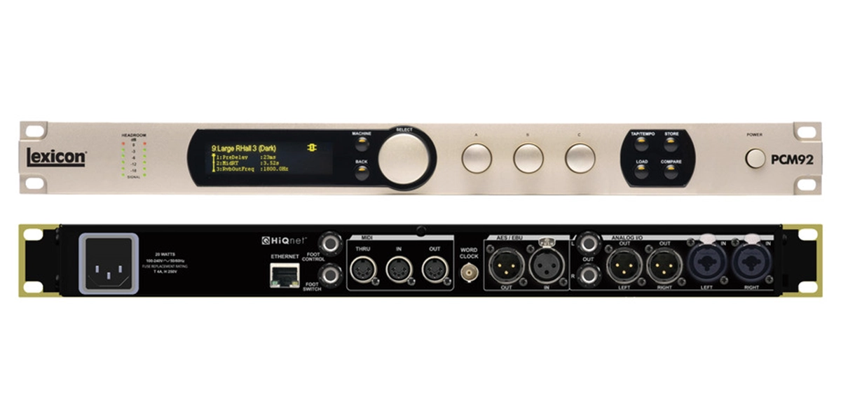 phan cung Reverb Lexicon PCM92