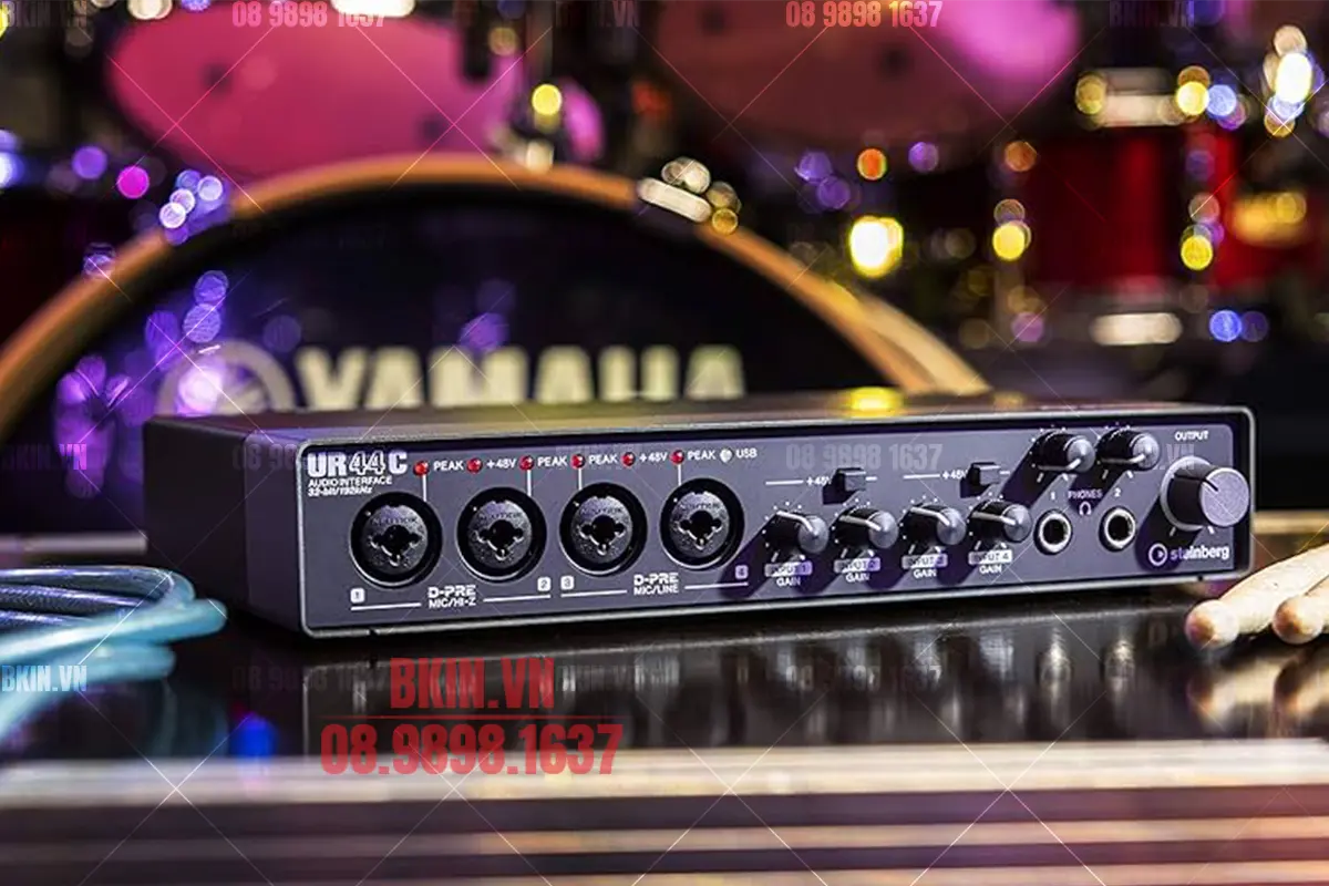 steinberg ur44c sound card new