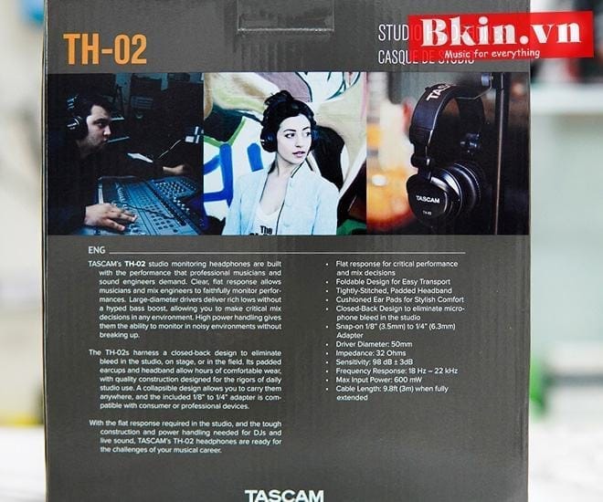 tai nghe kiem am th 02 chinh hang