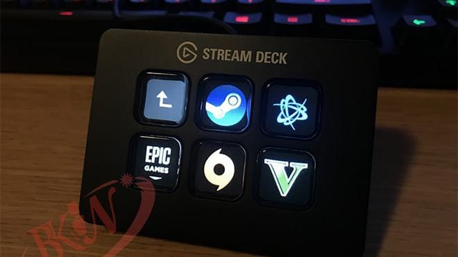 Stream Deck Elgato mini 6 phím thiết bị stream game 2 thiet bi stream game stream deck elgato mini