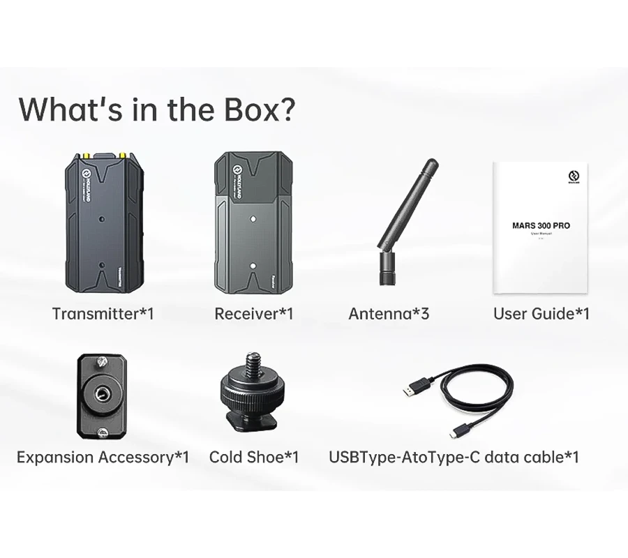 truyen hinh anh khong day Hollyland Mars 300 Pro Enhanced