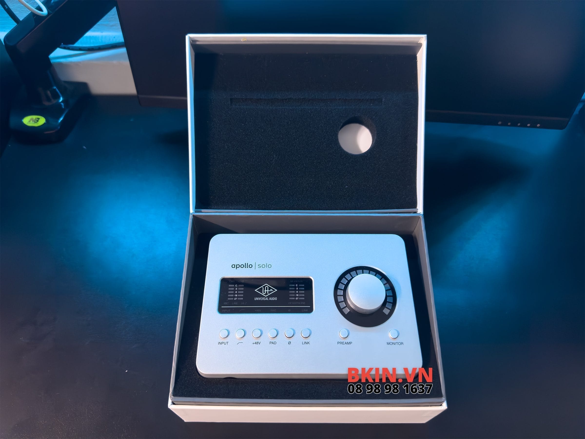 Sound card UAD Universal Audio Apollo Solo He - USB 6 vo hop solo he