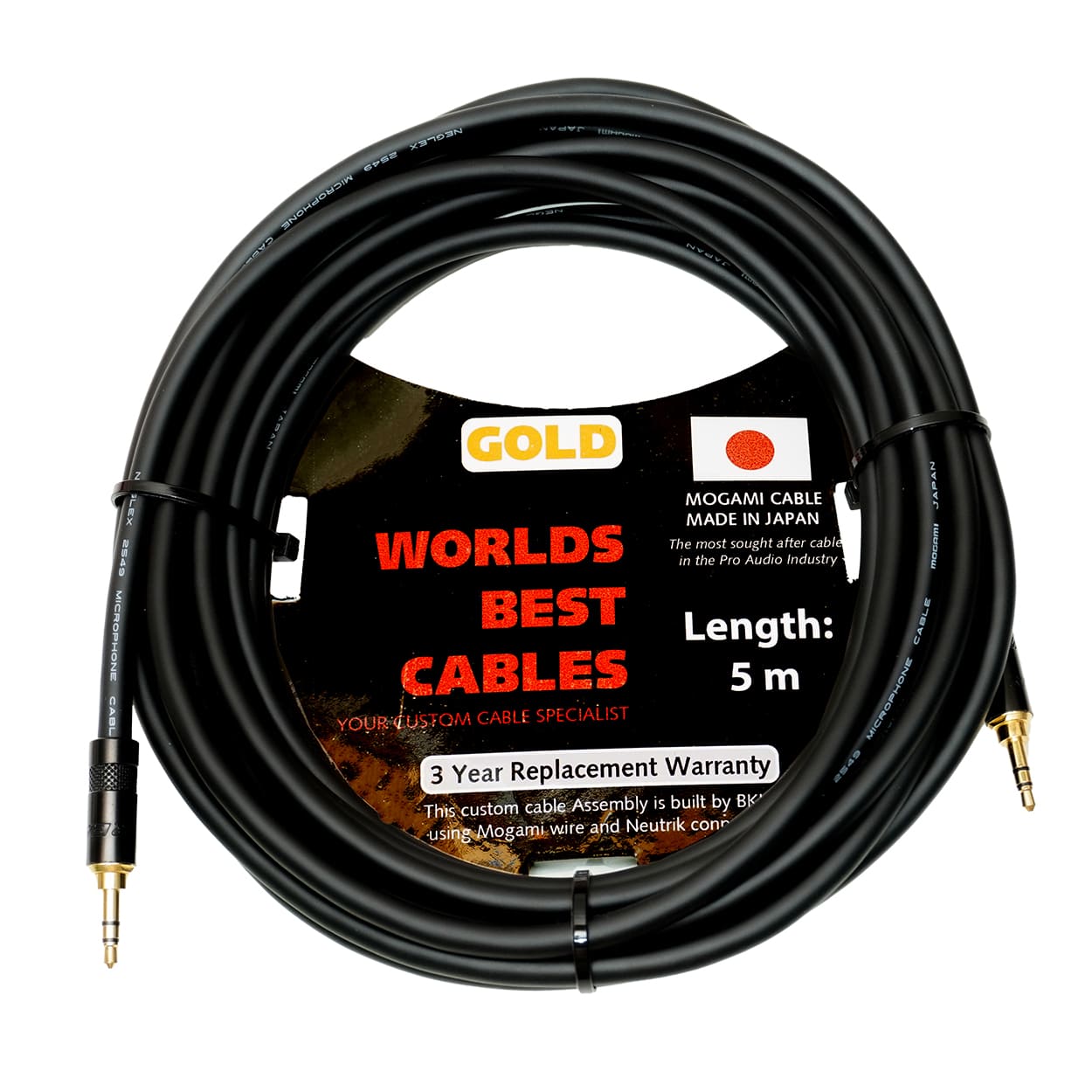 day mogami 3 5mm ra 3 5mm chinh hang cao cap