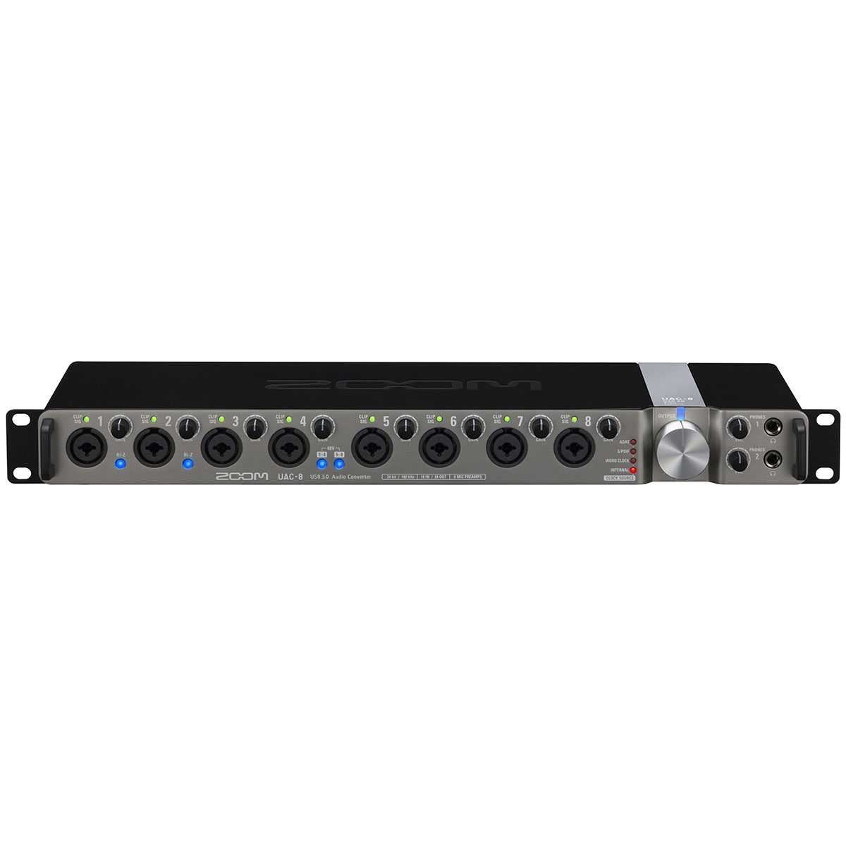 Sound card Zoom UAC-8 Thu Âm Chuyên Nghiệp Full Box Like New