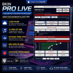 BKIN Pro Live Mac – Phần Mềm Hát Livestream Chuyên Nghiệp Trên MacBook - Ảnh 2