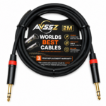 Dây Audio AVSSZ 6.35mm TRS Balanced Cao Cấp