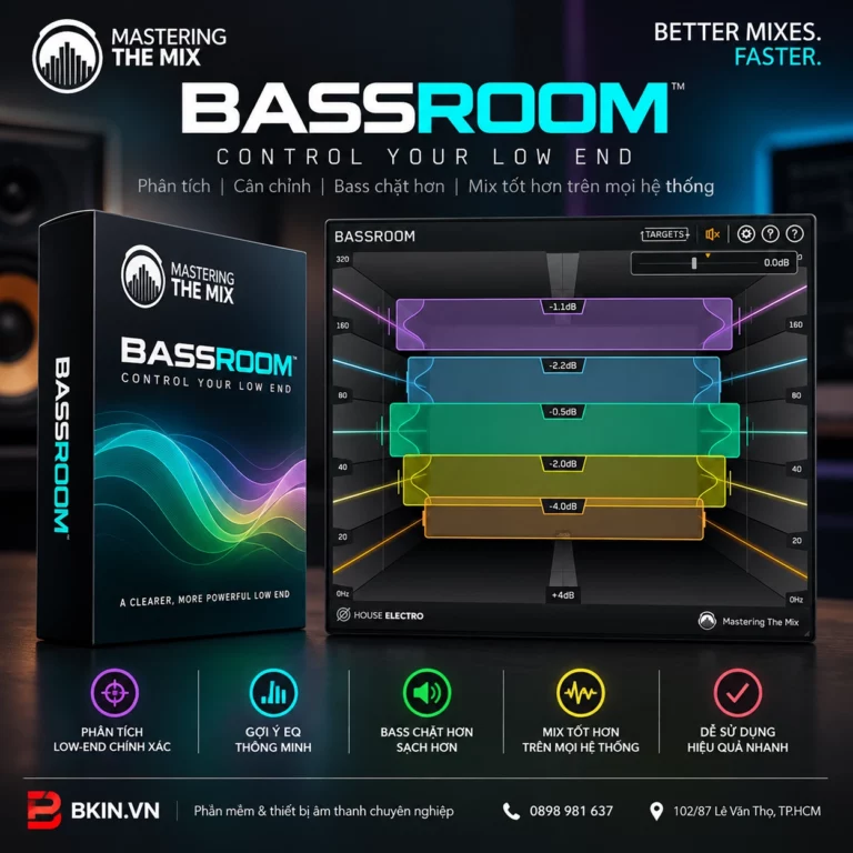 Mastering The Mix BASSROOM plugin