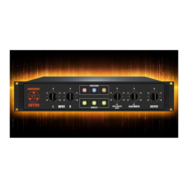 Dangerous Music CUTTER Vinyl Mastering Transfer Console