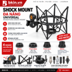 Shock Mount Neumann U87Ai, TLM 103 & RØDE NT1/NT2-A Đa Năng