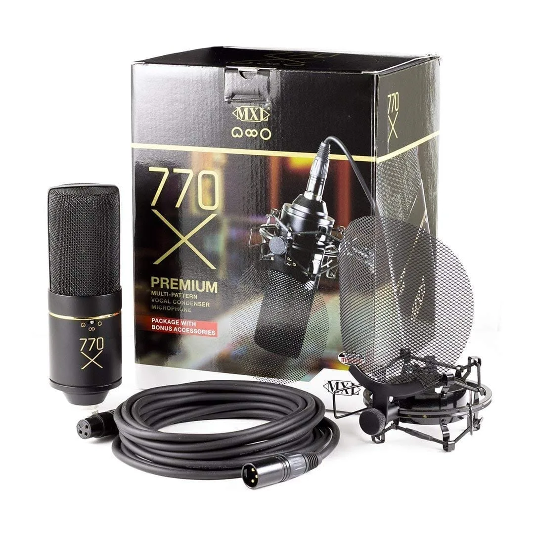 Microphone Condenser MXL 770X Multi-Pattern