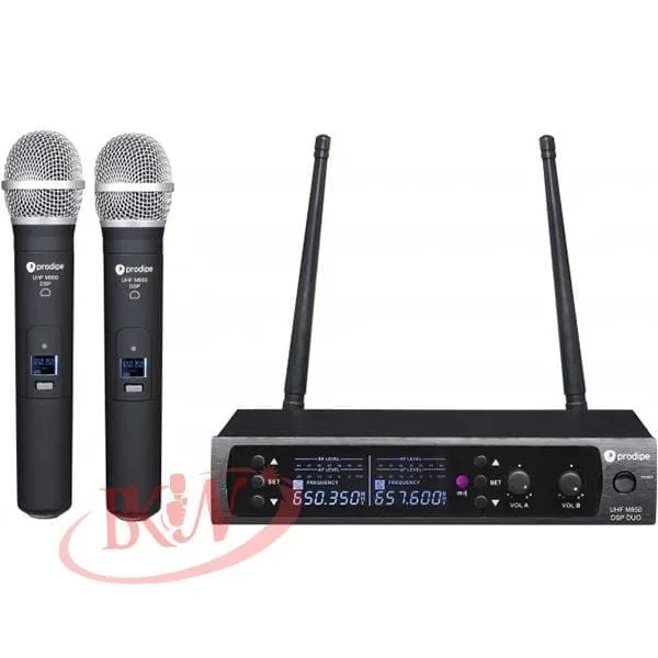 Microphone Dynamic Vocal UHF M850 DSP Duo
