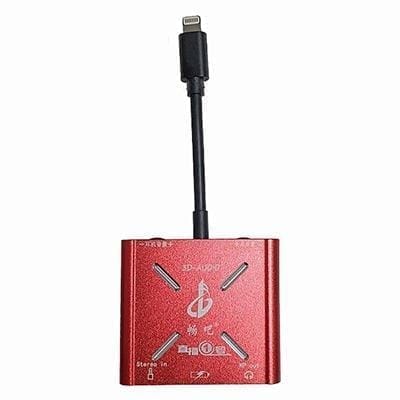 Cục phát livestream chuẩn stereo cho iphone 2 kênh riêng biệt mới